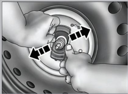 DODGE DURANGO - Retrait de la roue de secours - 1