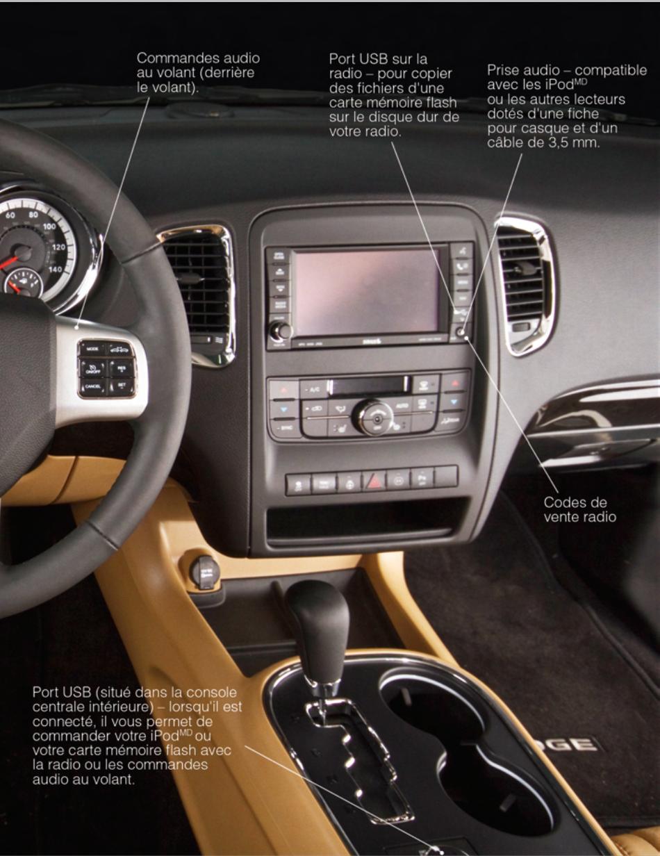 DODGE DURANGO - SYSTEMES ÉLECTRONIQUES - 1