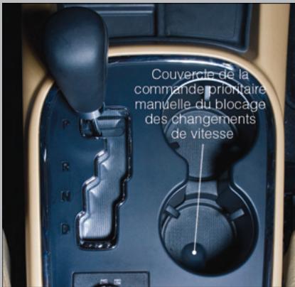 DODGE DURANGO - NEUTRALISATION DU LEVIER DE VITESSES - 1