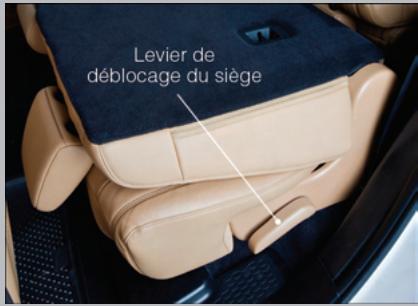 DODGE DURANGO - Siège rabattablede deuxieme rangée60-40 - 1