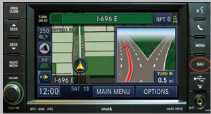 DODGE DURANGO - NAVIGATION - 1