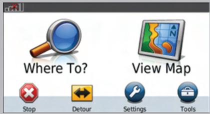 DODGE DURANGO - Menu principal de navigation - 1