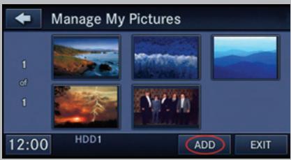 DODGE DURANGO - Copier des images sur le disque dur - 1