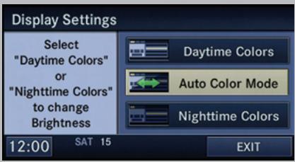 DODGE DURANGO - Réglages de l'affichage - 1