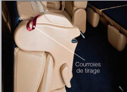 DODGE DURANGO - Siège repliable et rabattable de la deuxième rangée - Selon l'équipement - 1