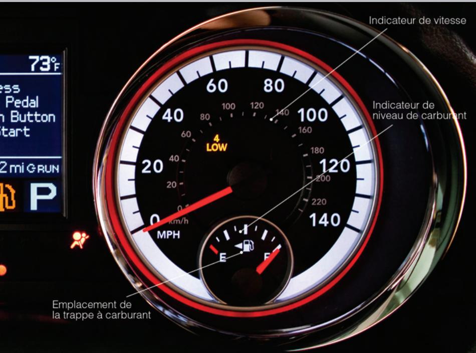 DODGE DURANGO - APERÇU DES COMMANDES - 1