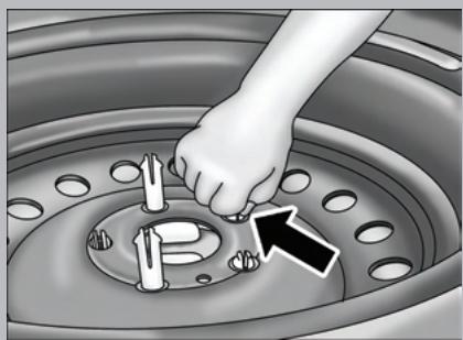 DODGE DURANGO - Retrait de la roue de secours - 3