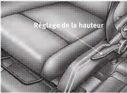 DODGE JOURNEY - Siège du conducteur régliable en hauteur - 1