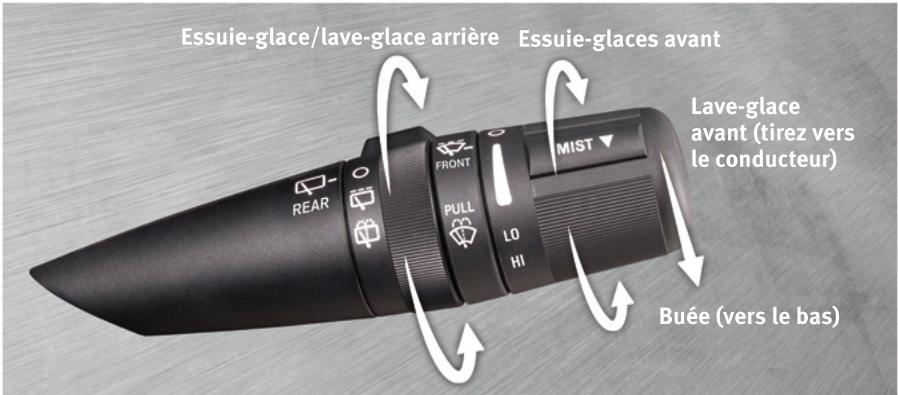 DODGE JOURNEY - LEVIER D'ESSUIE-GLACE/LAVE-GLACE - 1