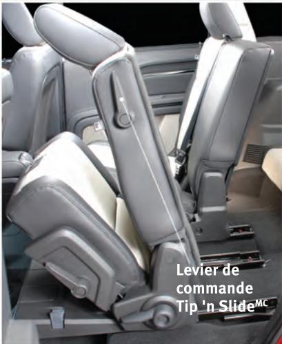 DODGE JOURNEY - Réglage de l'inclinaison - 1