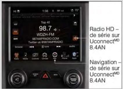 DODGE RAM - DÉTERMINATION DU MODELE DE RADIO UTILISÉ - 2
