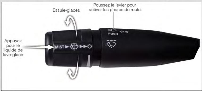 DODGE RAM - LEVIER DES CLIGNOTANTS, DES ESSUIE-GLACES, DU LAVE-GLACE ET DES FEUX DE ROUTE - 1