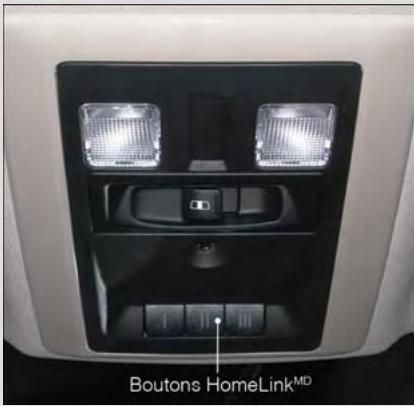 DODGE RAM - OUVRE-PORTE DE GARAGE UNIVERSEL (HomeLinkMD) - 1