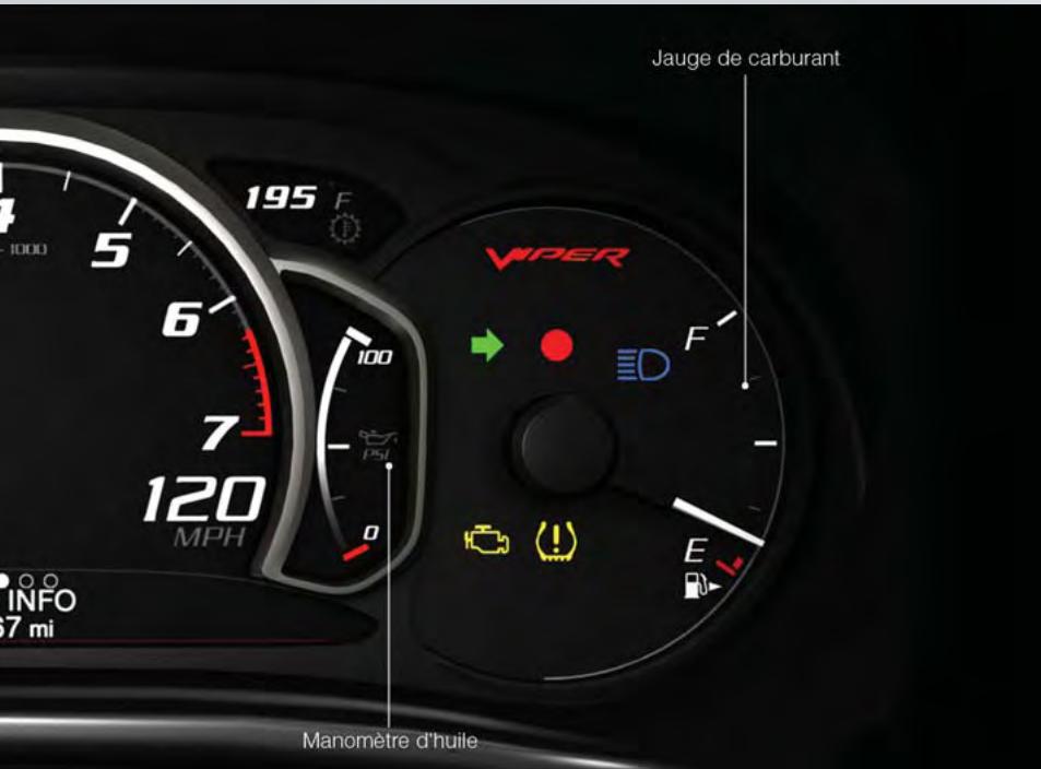 DODGE VIPER - APERCU DES COMMANDES - 1