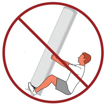 CYBEX INTERNATIONAL 16161 ADJUSTABLE DECLINE BENCH - AVERTISSEMENT : - 1