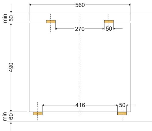 THOMSON THV 6900 - Installation de la plaque - crochet - 4