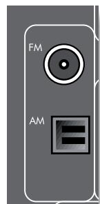 ARCAM FMJ AVR400 - Brancher une antennae - 1