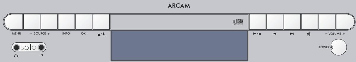 ARCAM SOLO MUSIC SYSTEM - Door het menusysteme navigeren - 1