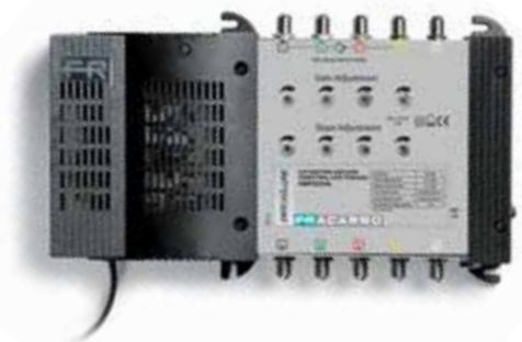 FRACARRO MULTISWITCHES - Amplificateur de tête avec 5 entrées (4 SAT + 1 TV) - 1