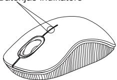 TARGUS WIRELESS COMPACT LASER MOUSE - Baterijas indicators - 1