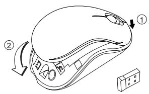 TARGUS WIRELESS COMPACT LASER MOUSE - Rizeni spotbreby - 4