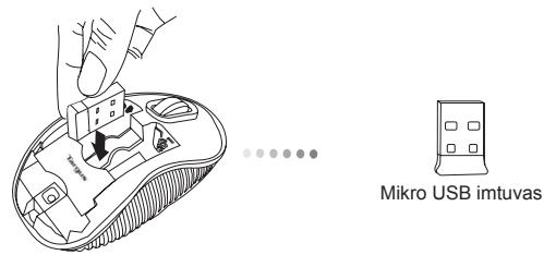 TARGUS WIRELESS COMPACT LASER MOUSE - Bateriju lidegimas - 4