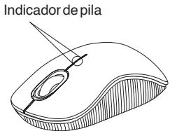 TARGUS WIRELESS COMPACT LASER MOUSE - Indicadordepila - 1