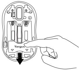 TARGUS WIRELESS COMPACT LASER MOUSE - Paristojen asennus - 2