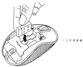 TARGUS WIRELESS COMPACT LASER MOUSE - Patareide paigaldamine - 4