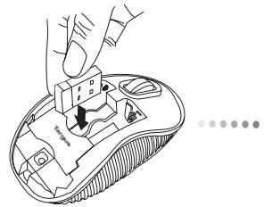 TARGUS WIRELESS COMPACT LASER MOUSE - Instalarea bateriilor - 4