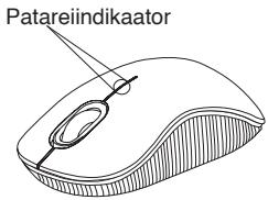 TARGUS WIRELESS COMPACT LASER MOUSE - Patareiindikaator - 1