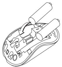 TARGUS WIRELESS OPTICAL LAPTOP MOUSE - YCTaHOBka 6aTapeek - 2