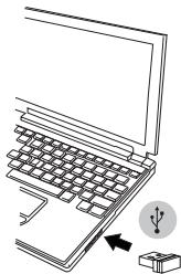 TARGUS WIRELESS OPTICAL LAPTOP MOUSE - Etablering af Forbindelse - 1