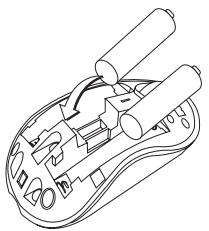 TARGUS WIRELESS OPTICAL LAPTOP MOUSE - Baterijujdiegimas - 2