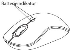 TARGUS WIRELESS OPTICAL LAPTOP MOUSE - Batterieindikator - 1