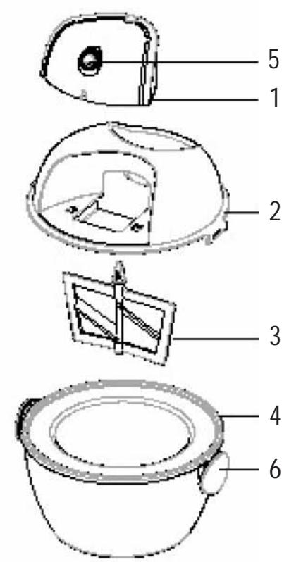 WHITE & BROWN TG2207,  TG2217 - DESCRIPTION DE L'APPAREIL - 1
