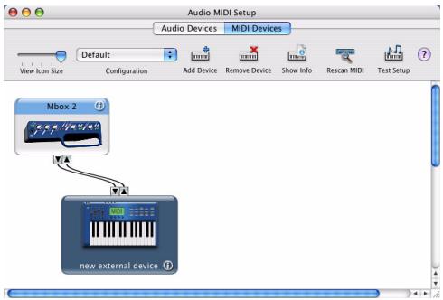 DIGIDESIGN MBOX 2 - Pour configurer votre studio MIDI dans AMS : - 2