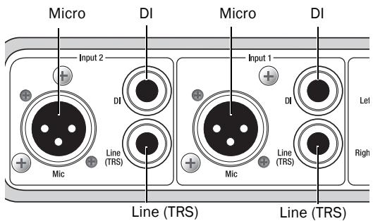DIGIDESIGN MBOX 2 - Présentation des entrées analogiques - 2