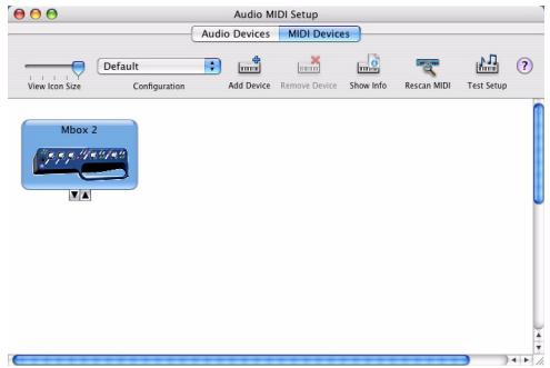 DIGIDESIGN MBOX 2 - Pour configurer votre studio MIDI dans AMS : - 1