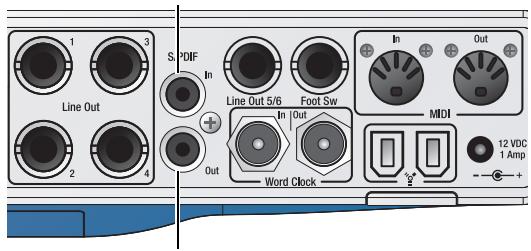DIGIDESIGN MBOX 2 PRO - Entrée et sortie numériques - 1
