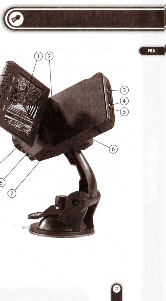 NAVGEAR MDV-2250.HD - DESCRIPTION DE LA CAMÉRA - 1