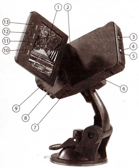 NAVGEAR MDV-2250.HD - DESCRIPTION DE LA CAMÉRA - 2