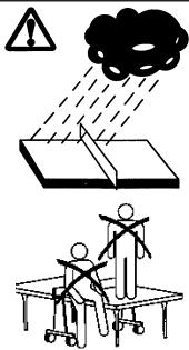 CORNILLEAU SPORT 500M OUTDOOR - PRECAUTIONS - 1