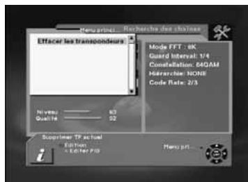 TELEVES 7288 - Recherche de tous les canaux - 4