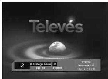 TELEVES 7288 - 7.2.- Previous Channel Recall - 1