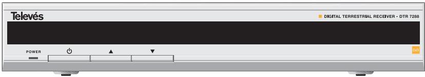 TELEVES 7288 - Front panel - 1