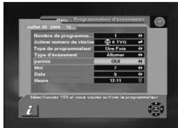 TELEVES 7288 - - Programmation d'événements - 1