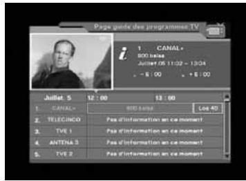 TELEVES 7288 - EPG (Guide électronique des programmes) - 2