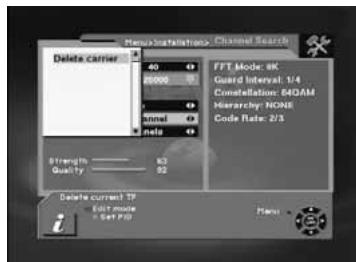 TELEVES 7288 - 7.-Delete CH: - 2