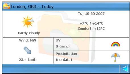 ROUTE 66 MAXI - Conditions météo - vue globale - 1